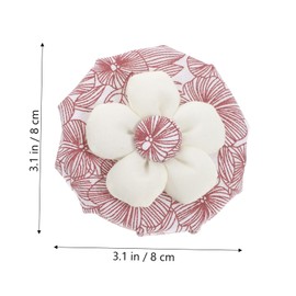 Operitacx 2 Stück Türknauf Handschuhe Knopfgriffabdeckungen Weiche Türgriffabdeckung Türknauf Dekorationen Schlüssel Runder Türknauf Türgriffschutz Handhaben Türschnalle Baumwolle Rosa