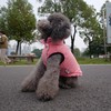 Lovelonglong Waterproof Fleece-Lined Winter Vest for Dogs Button Style Dog