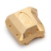 XUNJIAJIE Heavy Duty Brass Diff Cover, Front and Rear Axles,