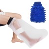 1 x Waterproof Protector for Legs, 1 x Cleaning Gloves,