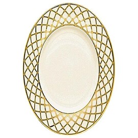 Lenox Hayworth Gold Banded Ivory China 9 Accent Plate