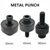 45mm Hexagon Steel Plate Hole Punch Cutter Sheet Metal Punch