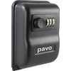 Pavo Premium Combination Safe Box-Wall Mounted-with Handy Key Hook Included-Black,