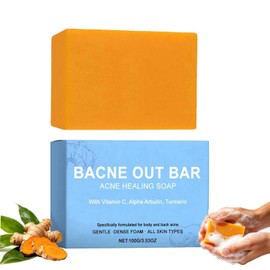 Bacne Out Bar Soap with Turmeric, Vitamin C & Alpha-Arbutin