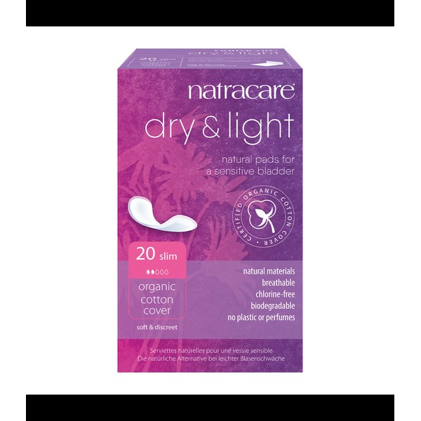 Natracare Dry & Light SLIM 20 ct
