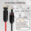 COMeap 6FT 2M 12AWG+14AWG Solar Connector to DC 8mm Adapter