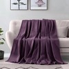 Elegant Comfort Premium 100% Cotton Waffle Blanket - Lightweight Breathable
