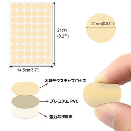 VIWIEU Furniture Cover Cap, Screw Hole Seal, 7 Colors, Round Cap, Hide Screws, Scratches, Holes, Wood, Fittings, Columns, Wall Accessories, Easy Repair Screw Covers