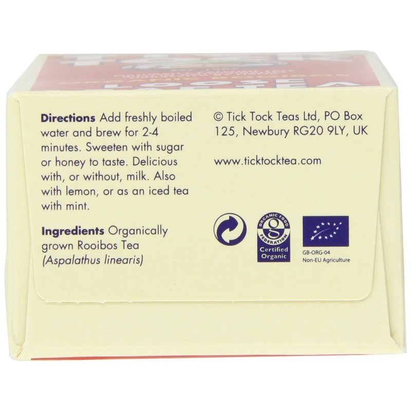 Tick Tock Organic Loose Leaf 100g (Pack of 6)