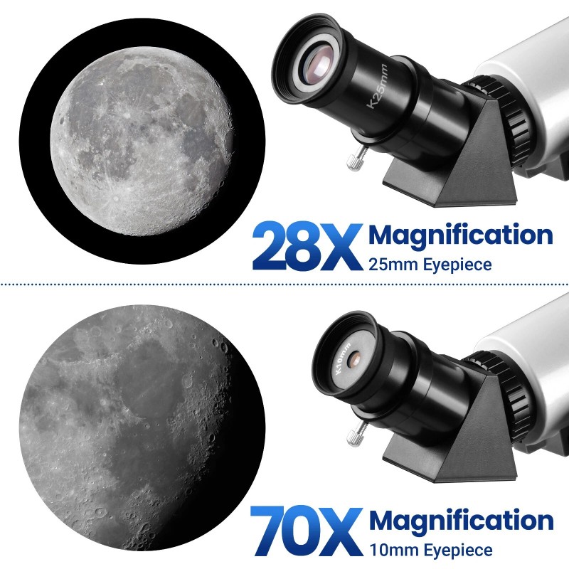 ESSLNB 70080 Professional Telescope 70X W/ Star Tracking APP for