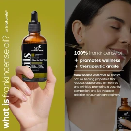 Frankincense Essential Oil 4oz Aceite esencial de incienso 100% puro y natural, de grado terapéutico prém