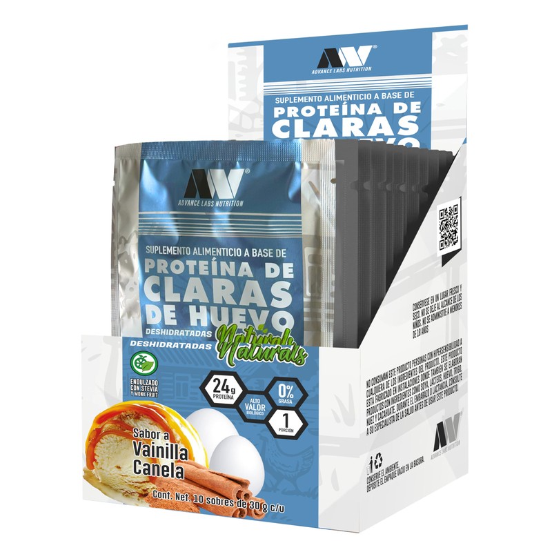 Advance Labs Nutrition Sobres de Proteina a base de claras