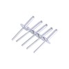 Large Flange Blind Rivets, Aluminum,Flange Diameter 3/16" (4.8mm) Pop Rivets