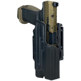 Pro IDPA Competition Holster fits Canik TTI Combat w/TLR-1HL (Right-Hand Draw, Black)