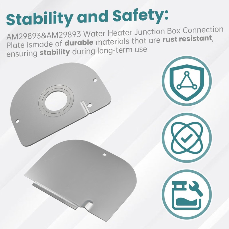 AM29892 Junction Box Connection Plate for Rheem Water Heater and