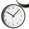 KATOMOKU plywood wall clock brown sweep (continuous second hand) km-35M