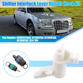 X AUTOHAUX Shifter Interlock Lever Repair Hook Actuator 4578087AA 68088259AB