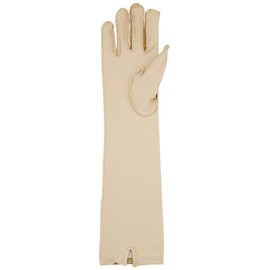 Rolyan Forearm Length Right Compression Glove, Full Finger Compression Sleeve to Control Edema and Swelling, Water Retention, and Vericose Veins, Covers Fingers to Forearm on Right Arm, Medium