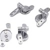 Zinc Alloy Toilet lid Hinge Toilet seat Screws Toilet seat