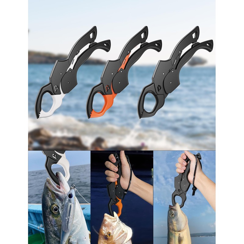 Pullther Fish Grip, No Rust, Super Lightweight, Waterproof, High Load