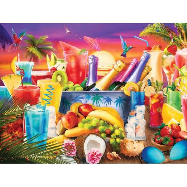 Buffalo Games - Happy Hour 2-1500 Piece Jigsaw Puzzle for