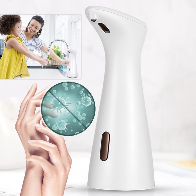 XUBX Automatic Soap Dispenser, Touchless Countertop Liquid Soap Dispensers with