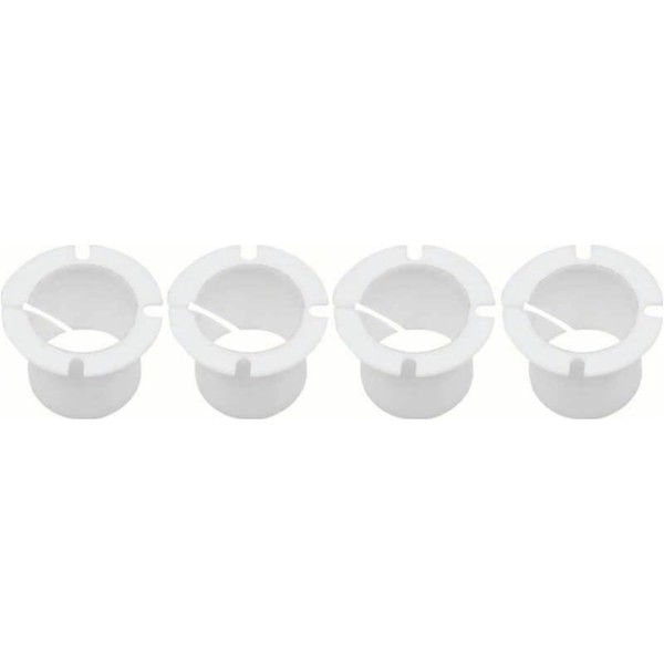 BURANIFUSION 4pc Nylon Brake and Clutch Pedal Bushing Set for