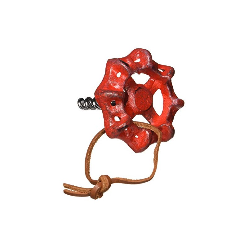 Abbott 27-Iron AGE/337 Collection Spigot Handle Corkscrew, Red