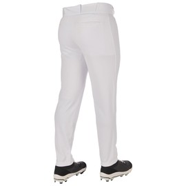 CHAMPRO Men's Standard Triple Crown 2.0 Tapered Bottom Baseball Pants, White