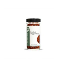 Savory Spice Crushed Aleppo Chiles (1.95 oz) - Moderately Hot Aleppo Pepper Flakes for Pizza, Pasta, Chili, Vegetables & Middle Eastern Cooking