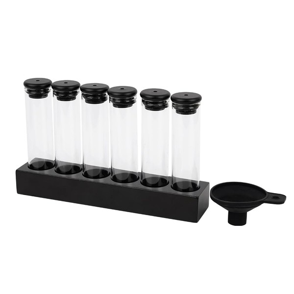 watchget Coffee Bean Container 6PCS Coffee Bean Cellars Tubes Single