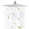 Hibbent All Metal 8 Inch Shower Head, High Pressure Stainless