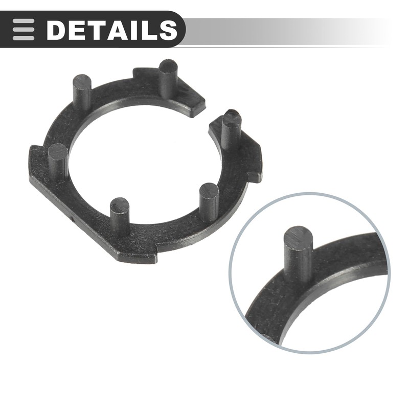 Motoforti H7 LED Headlight Bulb Holder Adapter Socket, Base Holders