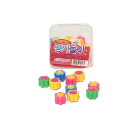 TOPNBLING Gonggi Konggi Korean Jack Stone Game 10Pieces(Case Color is Random)
