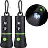 Mudder 2 Pack Dog Poop Bag Dispenser with Built-in LED