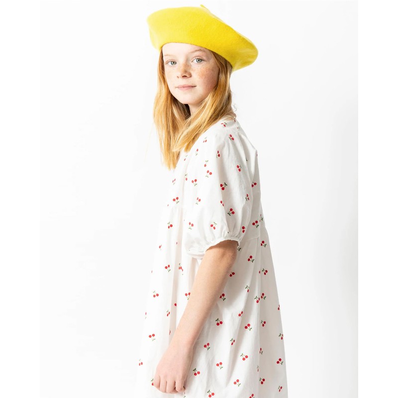 SECRET AROMA Kids Beanies for Girls – French Artistic Hat