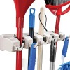 Home-it Mop and Broom Holder Wall Mount Garden Tool Storage,Rack