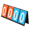 KOMBIUDA Scoreboard Reusable Scoreboard Portable Score Keeper for Basketball Game