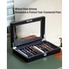 Bonaking Wood Pen Display Case 12 Pens, Fountain Pen Display