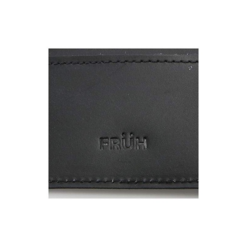 FRUH Men's Bifold Wallet, Bridle Leather, Dark Green
