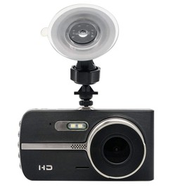 Dash Cam MASO Dual Lens HD 1080P 4" In Car DVR Video Camera Recorder Night Vision