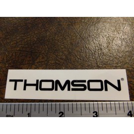 Thomson 4" Thomson  Bike sticker MTB ride decal bicycle race pedal