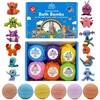 Relaxcation 6 Bath Bombs Set for Kids and Teens with