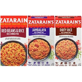 Zatarain's Rice Dinner Mix Bundle(Jambalaya,Dirty Rice,Red Beans) 226g