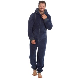 Undercover Mens Snuggle Fleece Onesie 31B1481 Navy L-XL