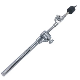 TUOREN Cymbal Boom Holder Adjustable Mini Cymbal Boom Arm with Cymbal Tilter Mount Tube Cymbal Extension Mounting Attachment for Cymbal Stand Drum Set Hardware Accessories