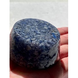 Blue Quartz Crystal Tower Buster Orgone Generator Energy Accumulator PERFECT GIFTING TOOL!!!! Made using Advance Harmonics Orgonite Many Beautiful Ingredients! tbmchm(Quartz Blue)