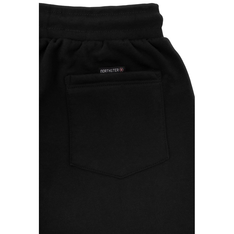 Northster Men's Terry Shorts Sports Shorts, black, M