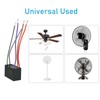 YukiHalu Ceiling Fan Capacitor CBB61 4.5uF + 6uF + 6uF