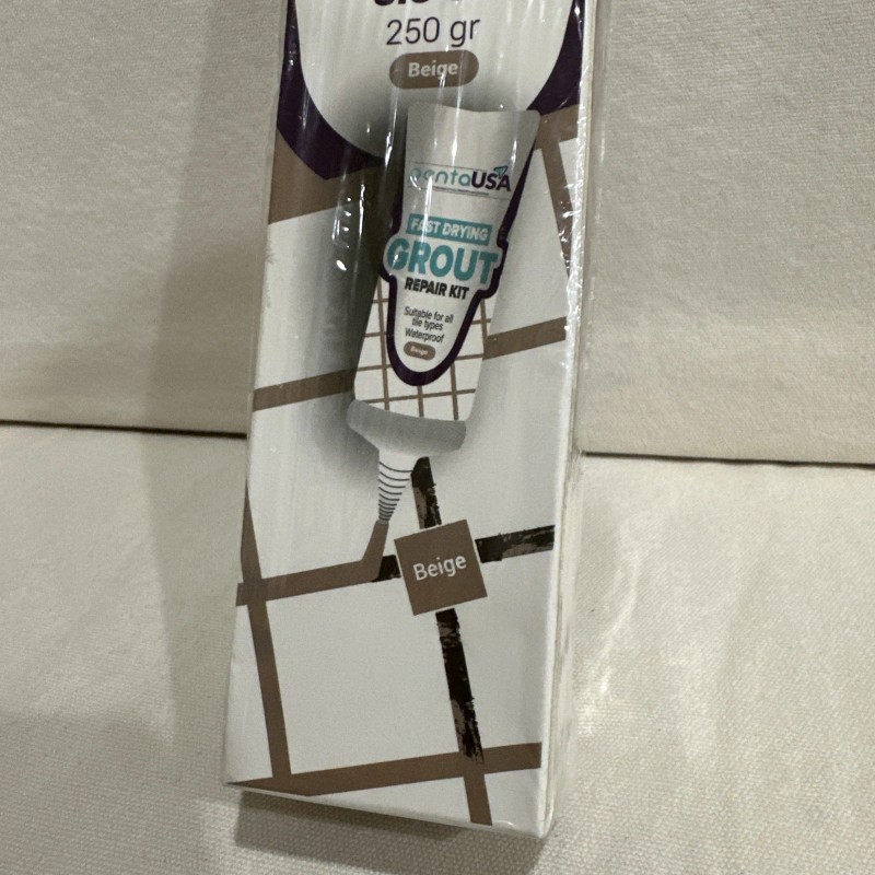 PENTAUSA Tile Grout Repair Kit - Beige Grout Filler, Triple